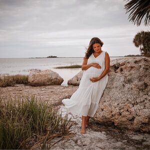 Worth Collective White Maxi Dress